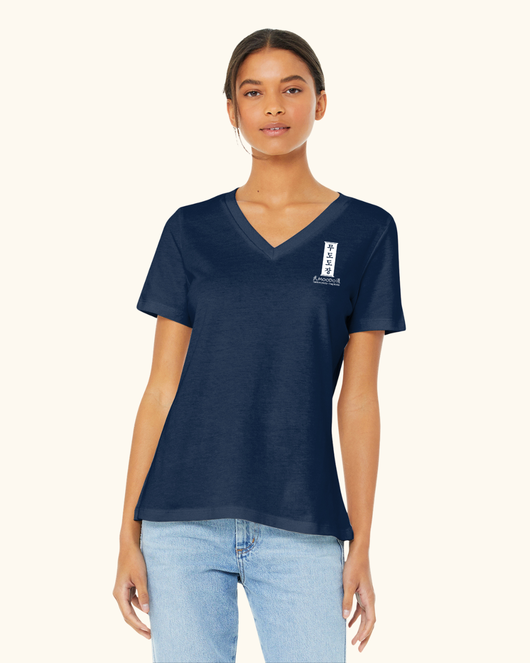 Women's Short Sleeve V-neck - Relaxed Jersey