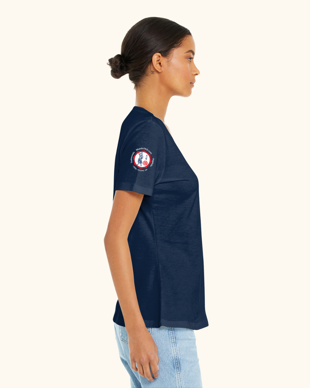 Women's Short Sleeve V-neck - Relaxed Jersey
